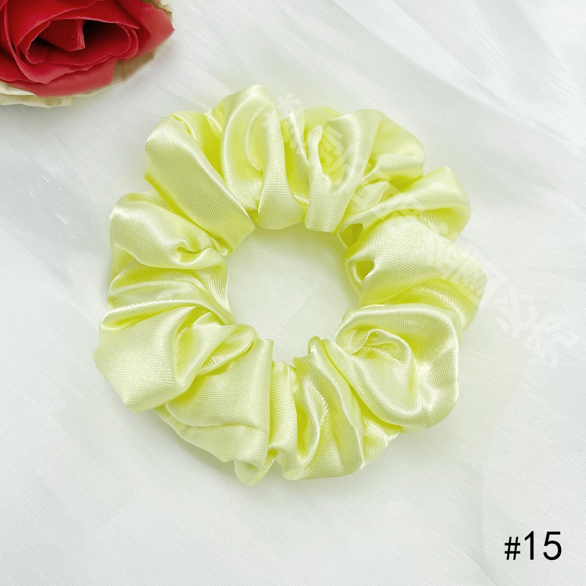 Women's Elegant Cloth Y2K Bohemian Scrunchie Hair Tie Solid Color