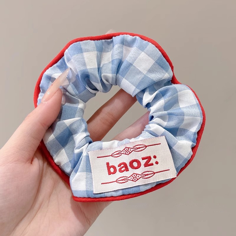 Women's Daily Damage-Free Fabric Hair Tie Floral Polka Dots Bow