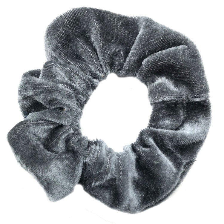 Women's Daily Wear Cloth Hair Tie Scrunchie Minimalist Solid Color