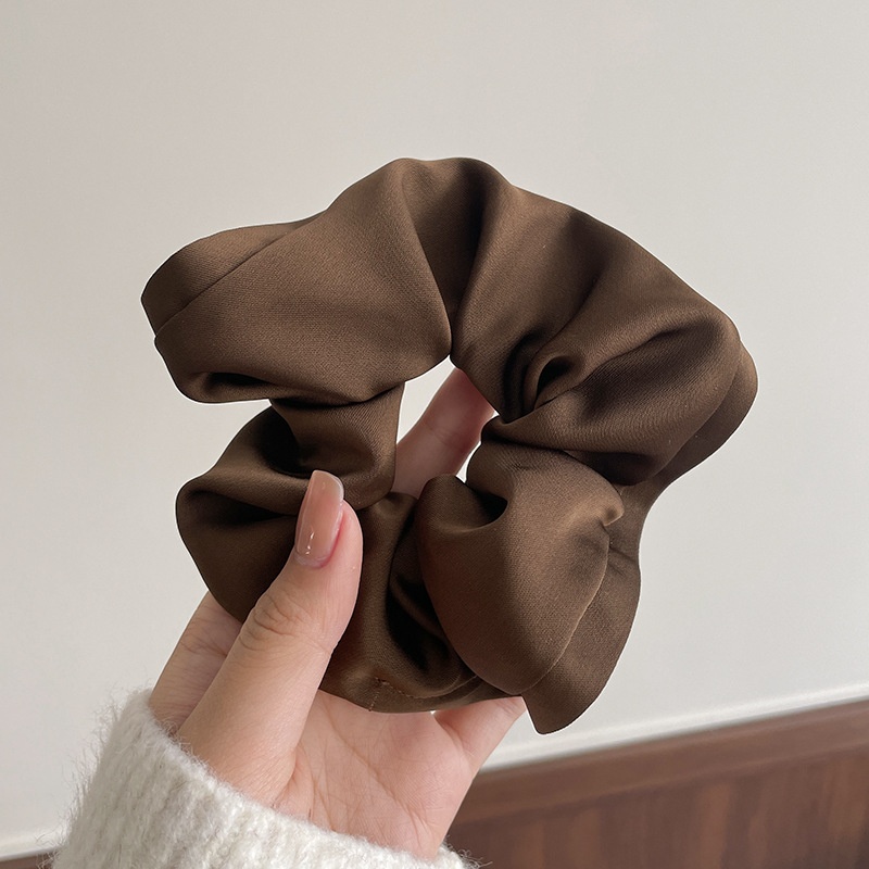 Women's Sweet Bun Scrunchie Hair Tie Multi-layer Lace Knit Cloth