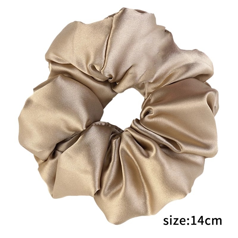 Women's Sweet Bun Scrunchie Hair Tie Multi-layer Lace Knit Cloth