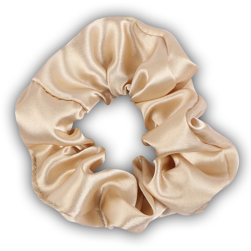 Women's Elegant Satin Hair Scrunchies Daily Headwear Solid Color