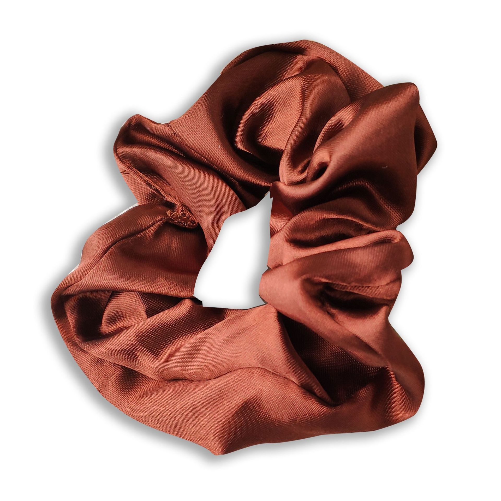 Women's Elegant Satin Hair Scrunchies Daily Headwear Solid Color