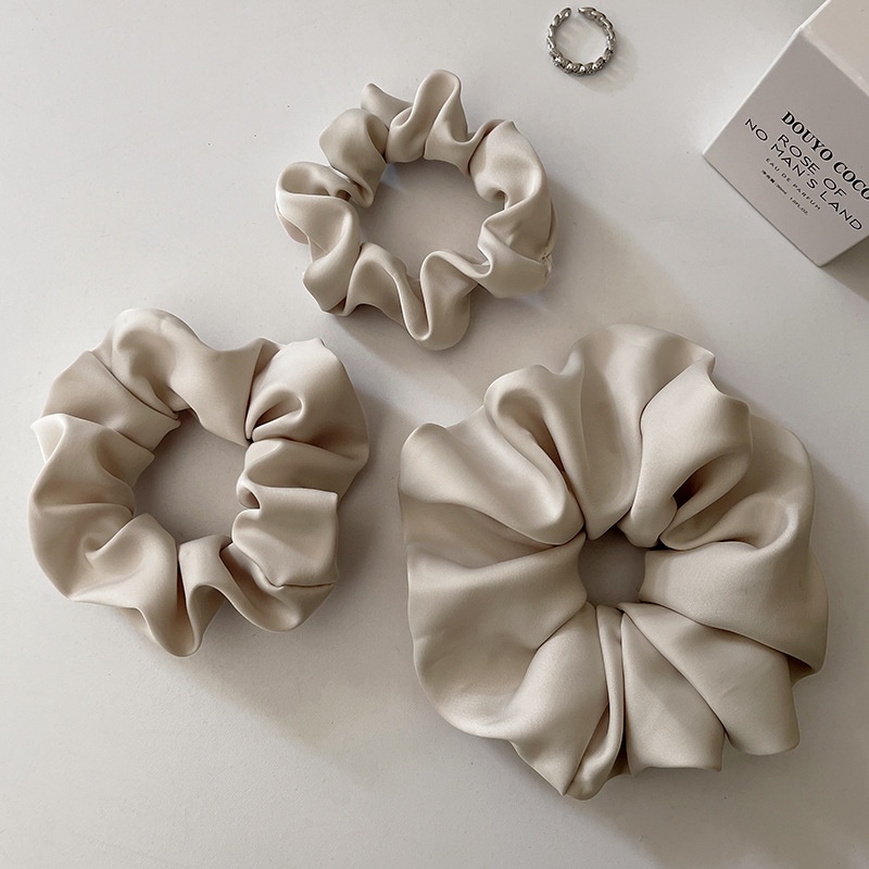 Women's Daily Fashion Silk Satin Scrunchie Hair Tie Solid Color
