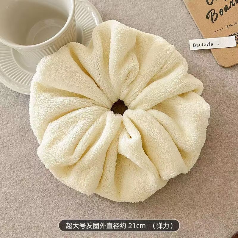 Women's Daily Sweet Rib-Knit Lace Hair Tie Solid Flower Lattice