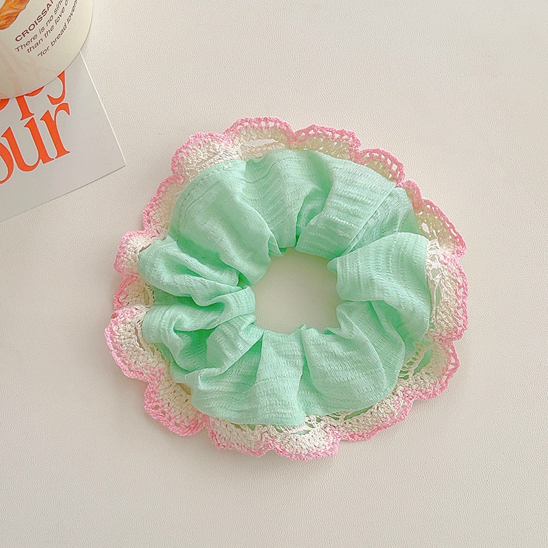 Women's Sweet Holiday Cloth Hair Tie Floral Butterfly Bowknot