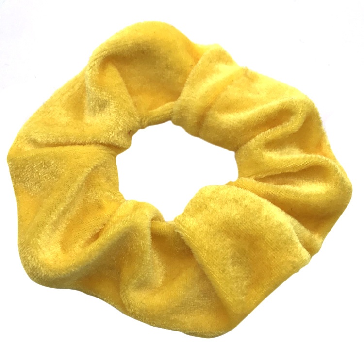 Women's Daily Wear Cloth Hair Tie Scrunchie Minimalist Solid Color
