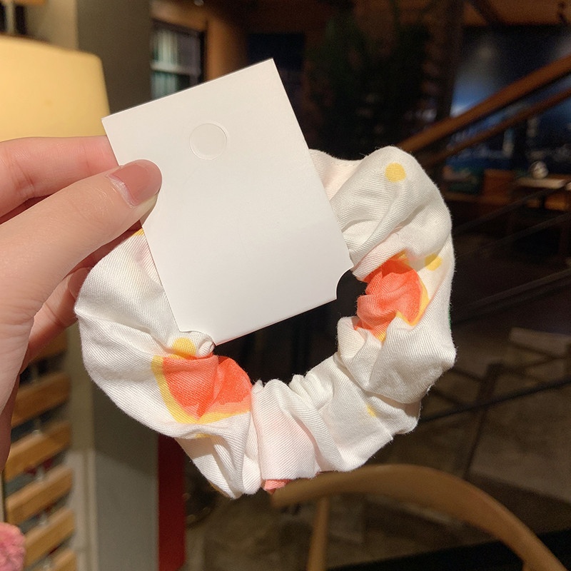 Women's Cute Daily Organza Hair Tie Lattice Flower Bow Knot