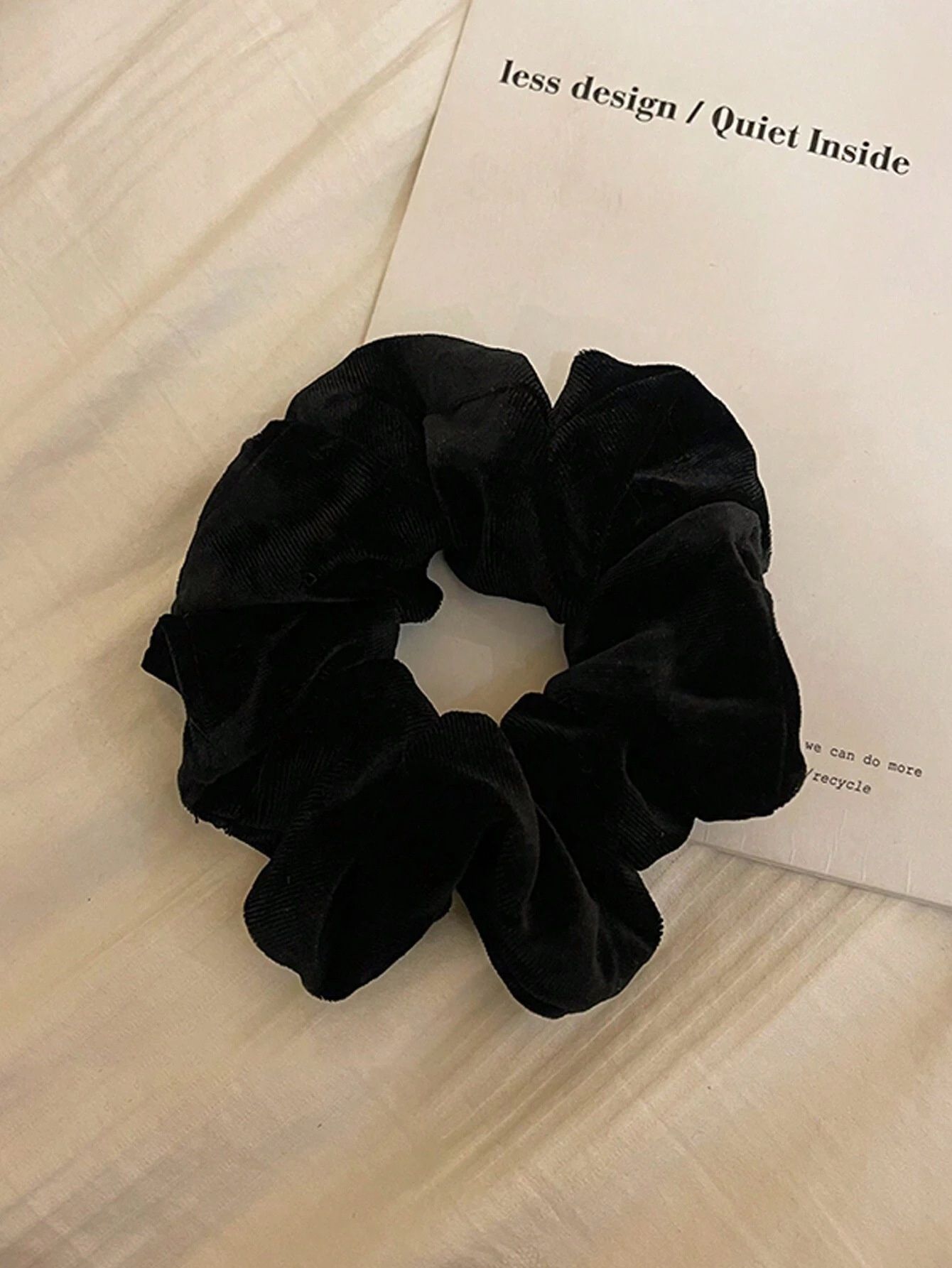 Women's Elegant Daily Cloth Hair Tie Simple Classic Solid Color