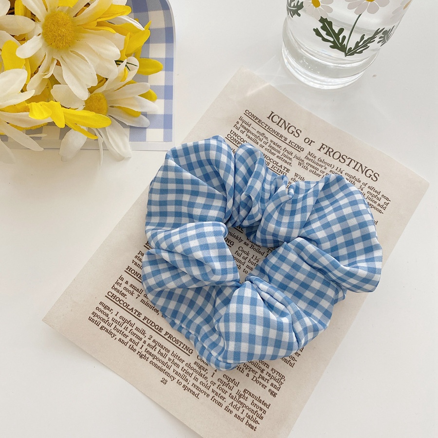 Women's Cute Daily Organza Hair Tie Lattice Flower Bow Knot