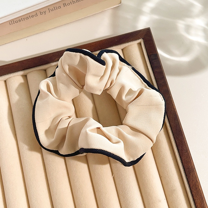 Women's Daily Sweet Rib-Knit Lace Hair Tie Solid Flower Lattice