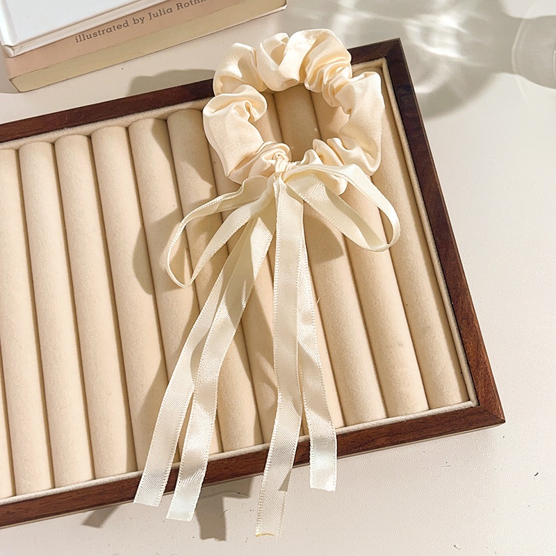 Women's Daily Sweet Rib-Knit Lace Hair Tie Solid Flower Lattice