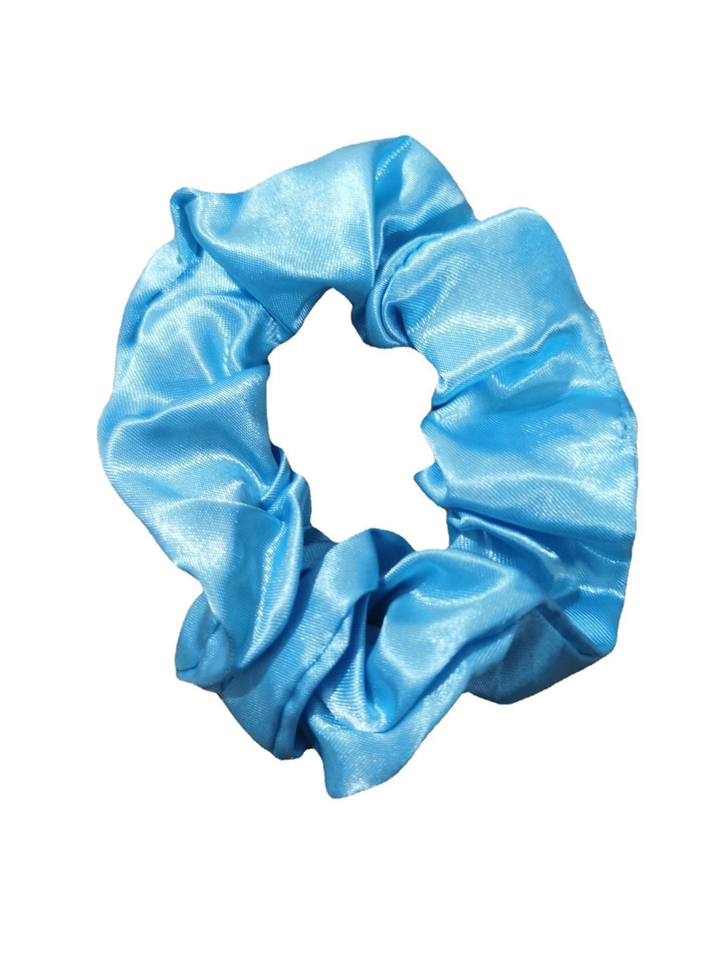 Women's Elegant Satin Hair Scrunchies Daily Headwear Solid Color