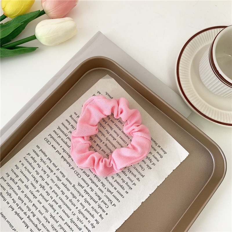 Unisex Casual Elegant Polyester Hair Tie For Daily Wear Solid Color