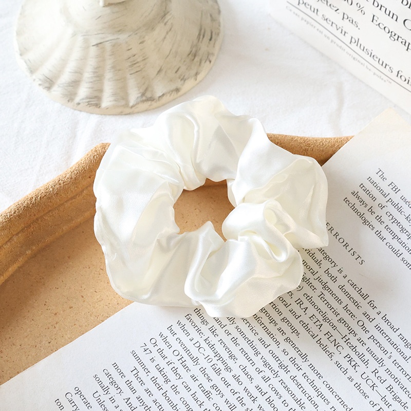 Unisex Simple Style Daily Commute Cloth Hair Tie Solid Color