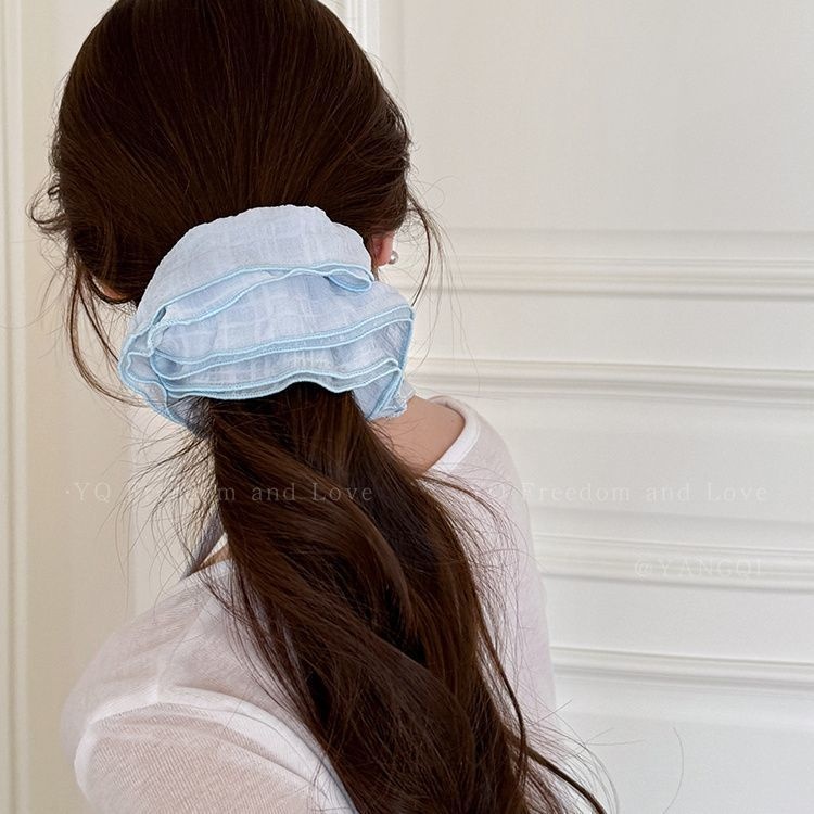 Women's Daily Damage-Free Fabric Hair Tie Floral Polka Dots Bow