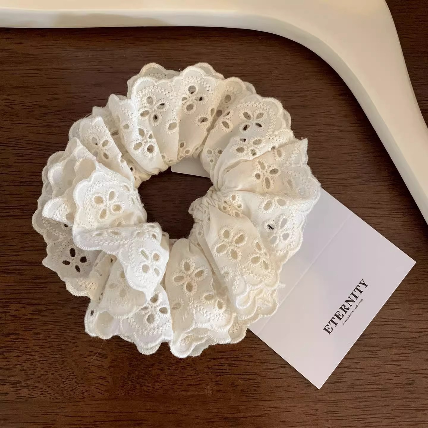 Women's Daily Damage-Free Fabric Hair Tie Floral Polka Dots Bow