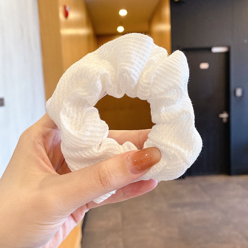 Women's Daily Damage-Free Fabric Hair Tie Floral Polka Dots Bow