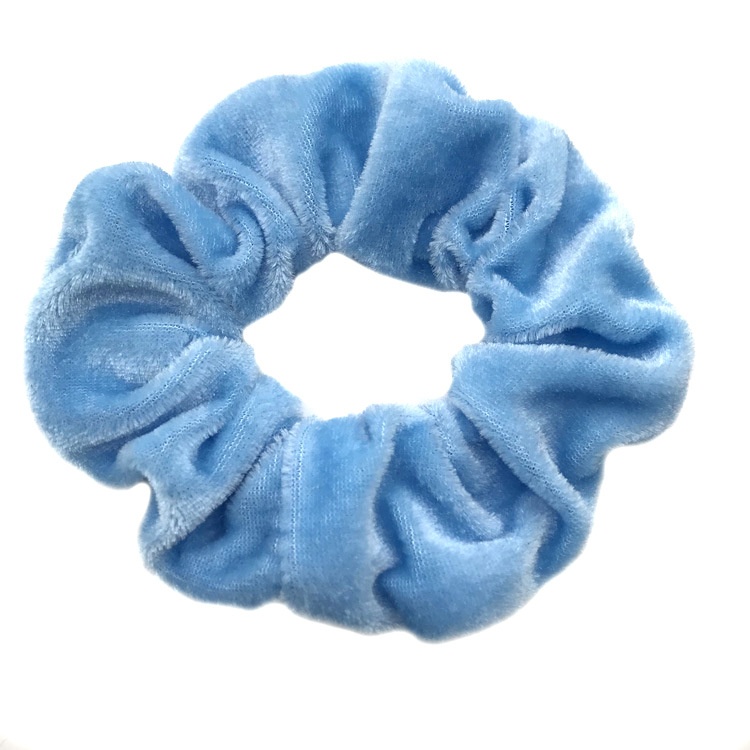 Women's Daily Wear Cloth Hair Tie Scrunchie Minimalist Solid Color