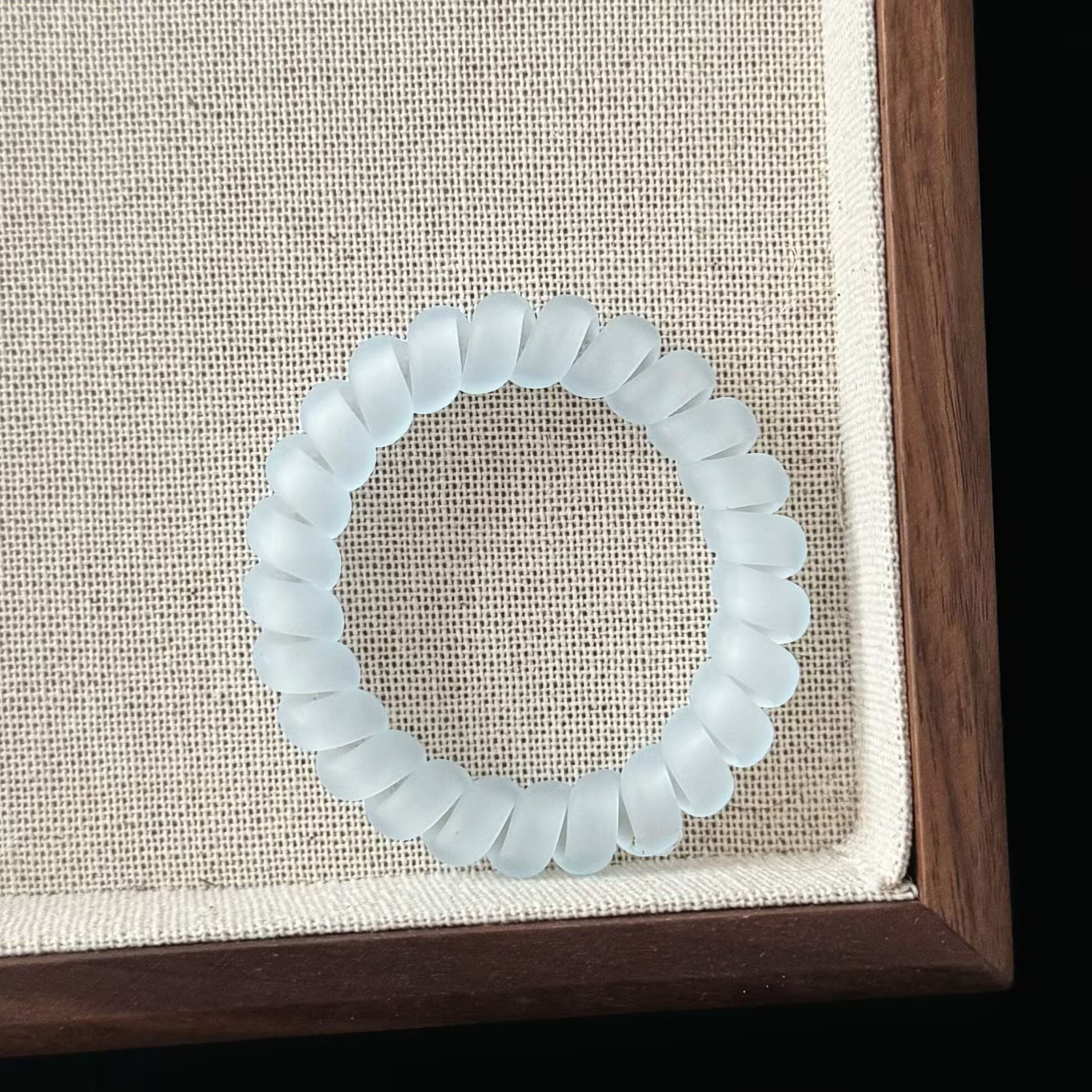 Girls Simple Telephone Cord Ponytail Hair Ties Summer Fresh Jelly Color