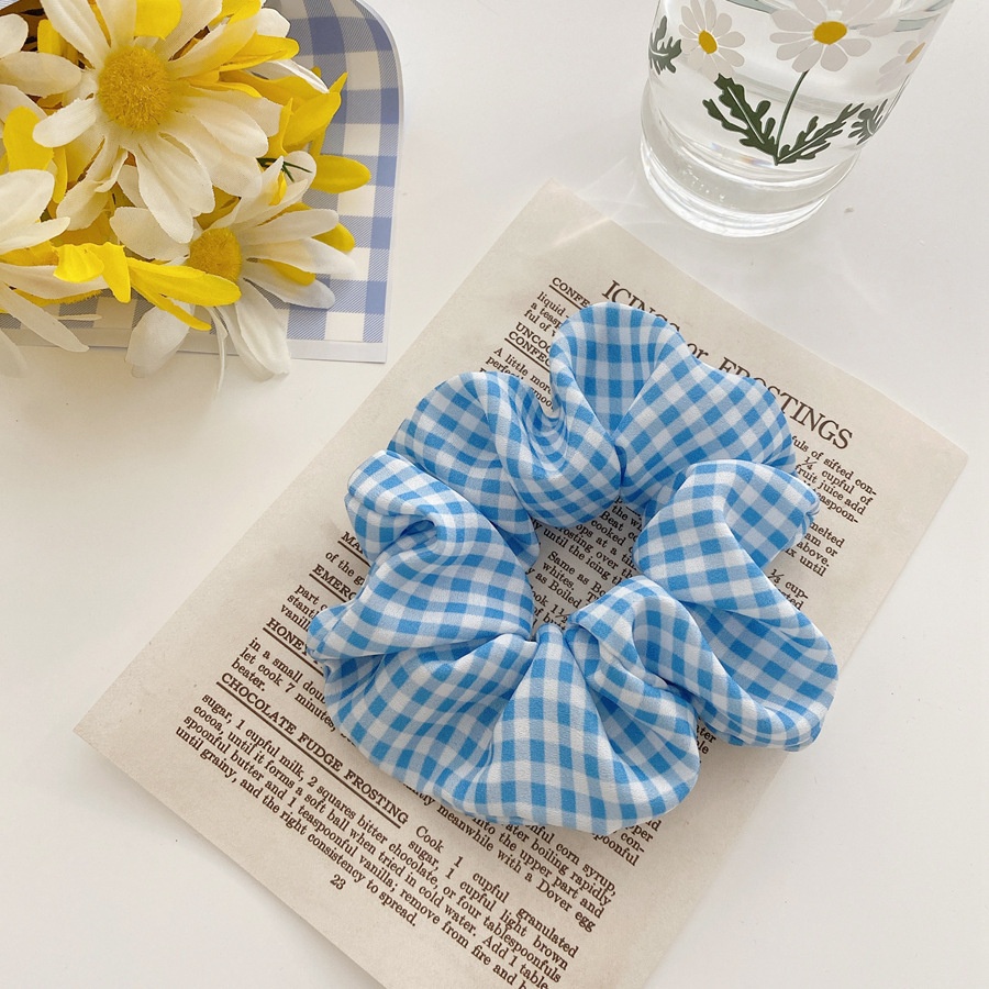 Women's Cute Daily Organza Hair Tie Lattice Flower Bow Knot