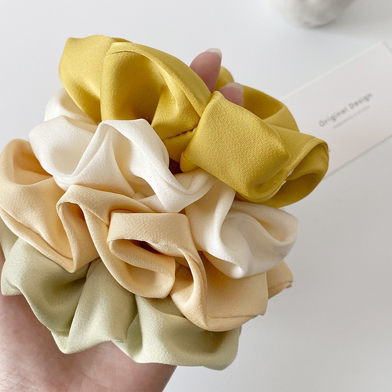 Women's Simple Daily Holiday Cloth Hair Scrunchies Solid Color