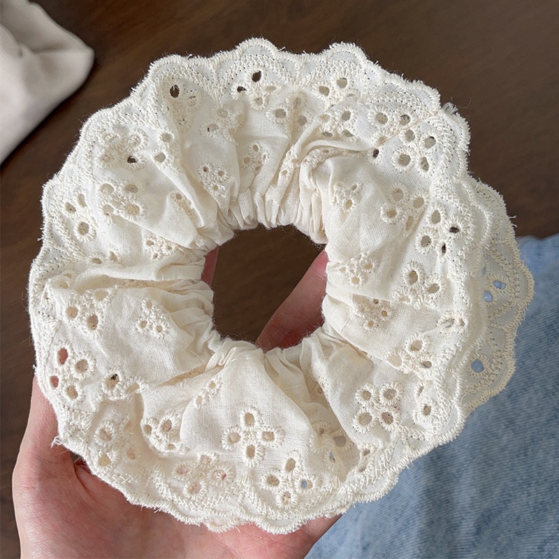 Women's Sweet Holiday Cloth Hair Tie Floral Butterfly Bowknot