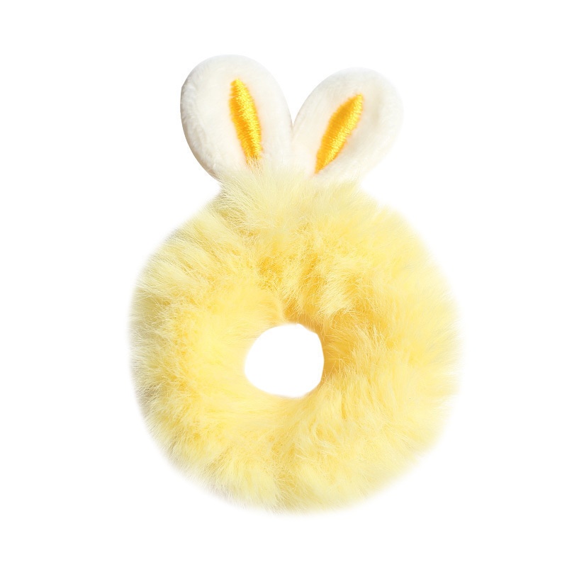 Women's Daily Plush Hair Tie Cute Fashion Bunny Ears Scrunchie