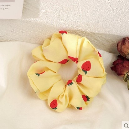 Women's Cute Daily Organza Hair Tie Lattice Flower Bow Knot