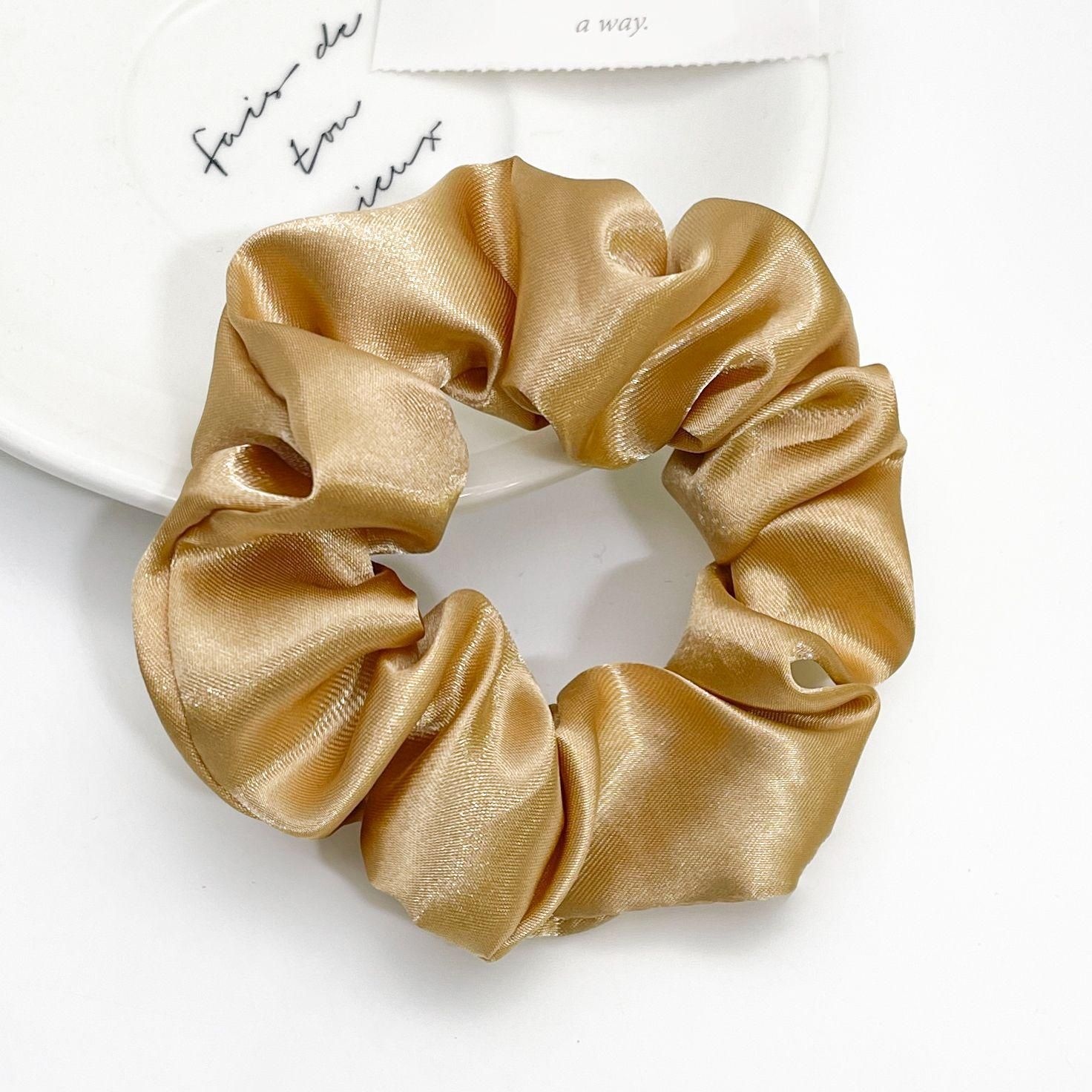 Women's Everyday Simple Fabric Hair Tie Scrunchie Solid Color