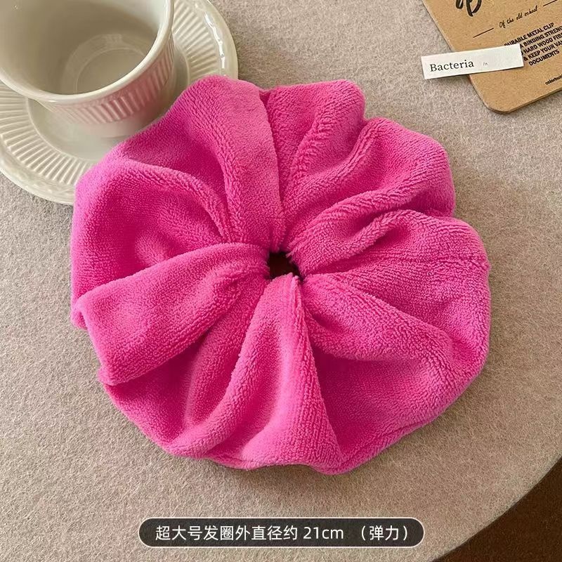 Women's Daily Sweet Rib-Knit Lace Hair Tie Solid Flower Lattice