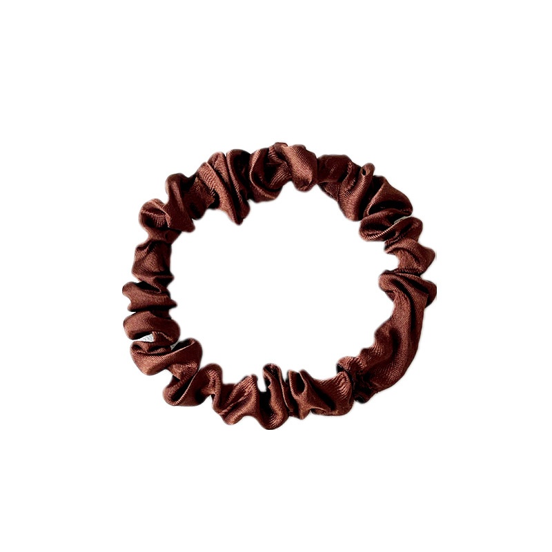 Women's Retro Satin Daily Holiday Hair Tie Scrunchie Solid Color