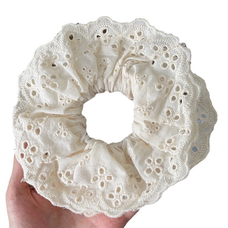 Women's Sweet Holiday Cloth Hair Tie Floral Butterfly Bowknot