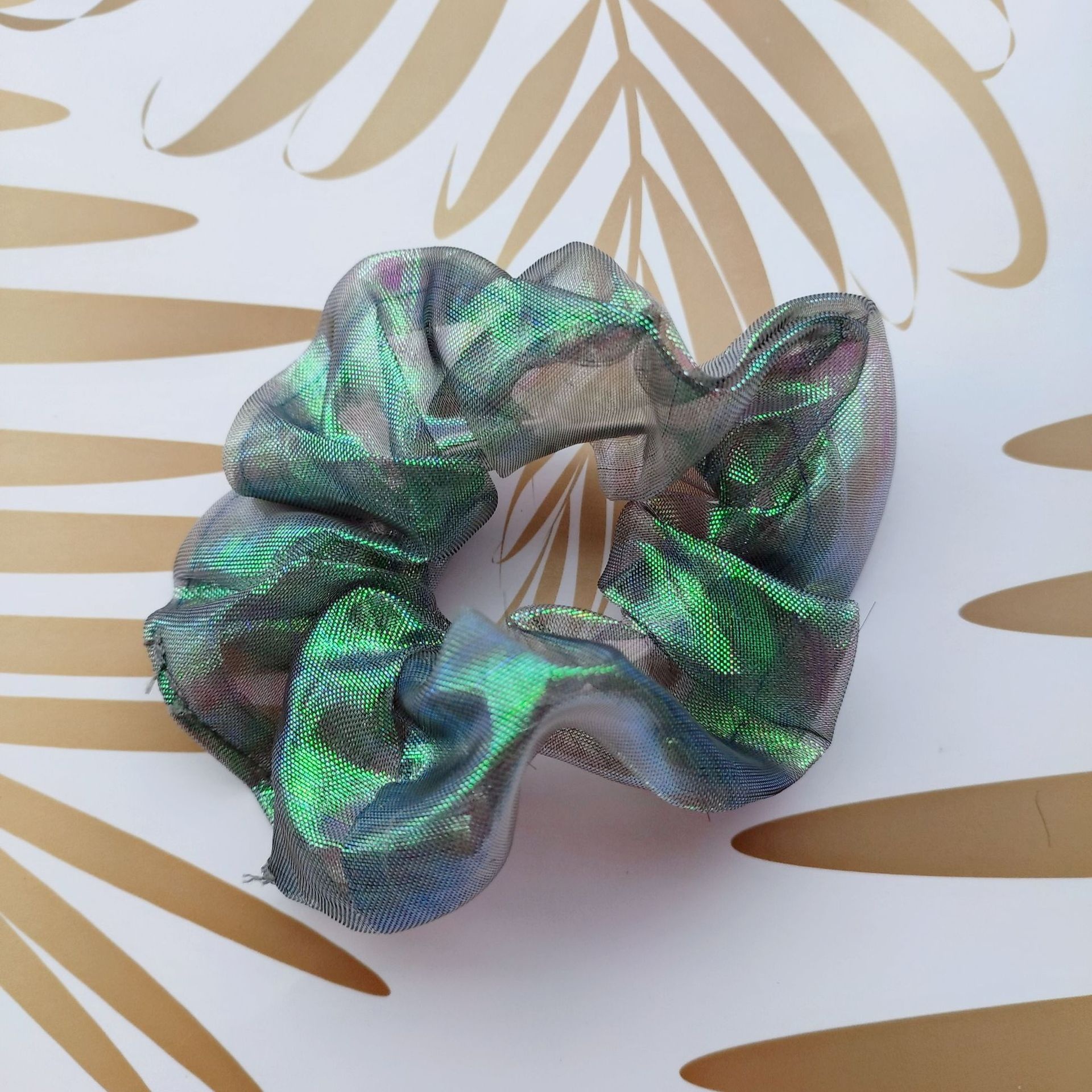 Women's Simple Daily Wear Gauze Hair Tie Scrunchie Solid Color