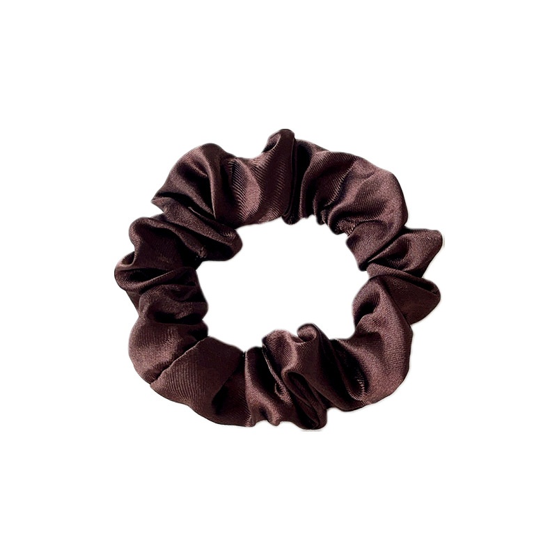 Women's Retro Satin Daily Holiday Hair Tie Scrunchie Solid Color