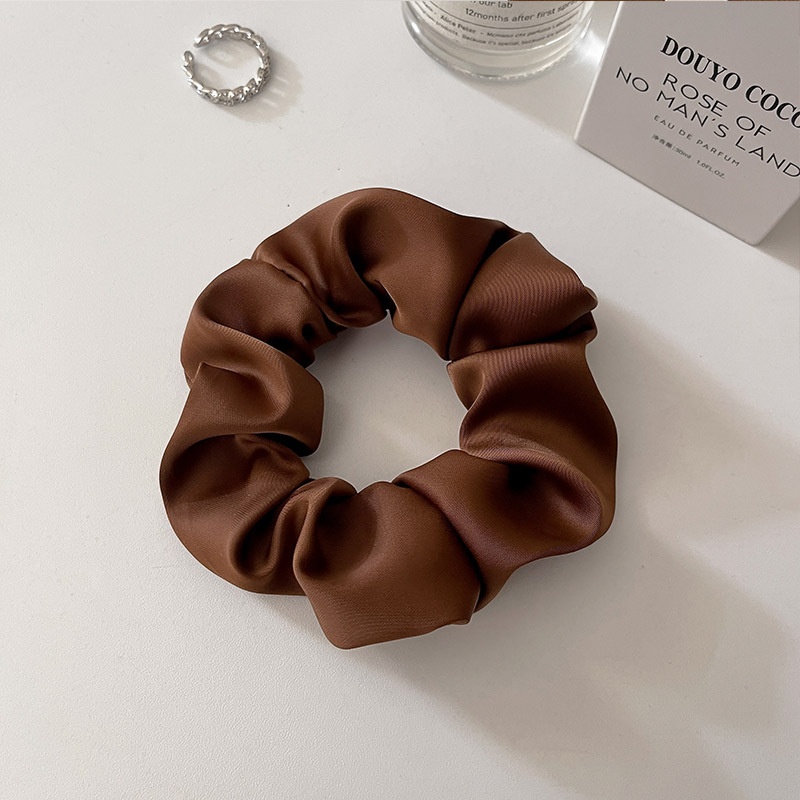 Women's Daily Fashion Silk Satin Scrunchie Hair Tie Solid Color