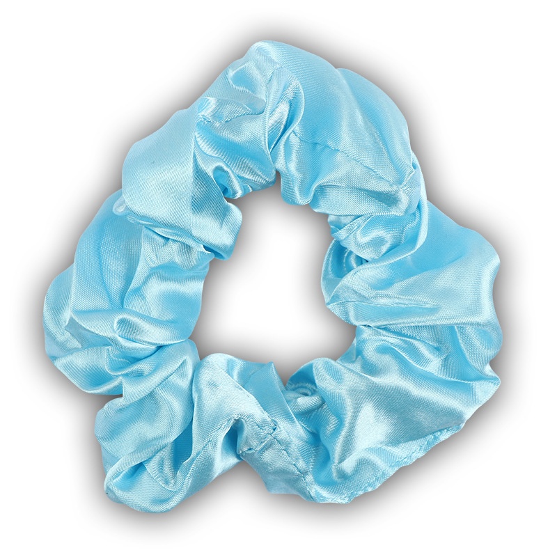 Women's Elegant Satin Hair Scrunchies Daily Headwear Solid Color