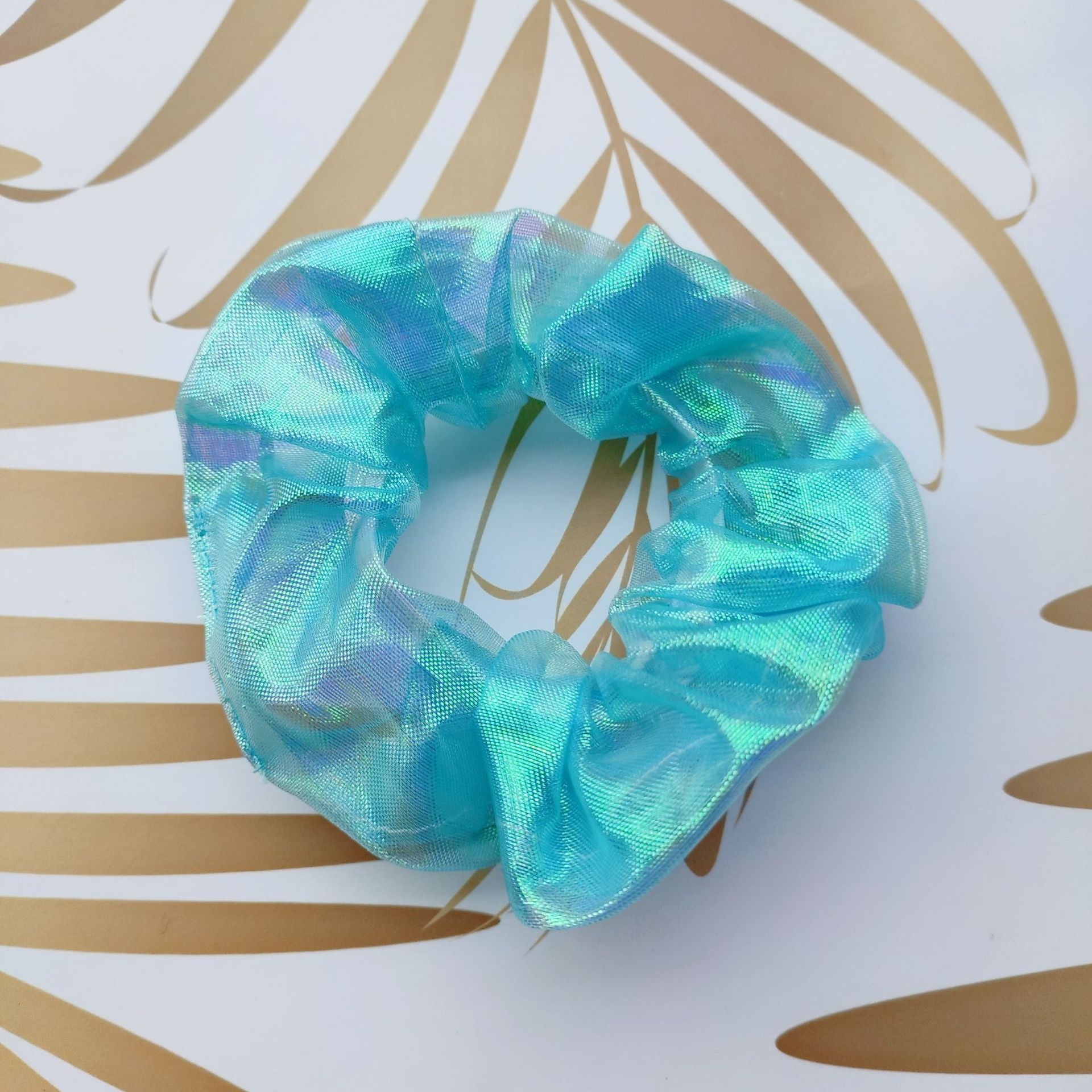 Women's Simple Daily Wear Gauze Hair Tie Scrunchie Solid Color