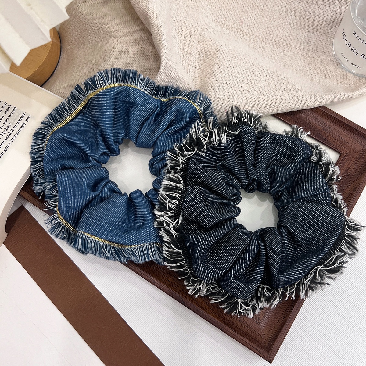Women's Classic Daily Vacation Cloth Hair Scrunchie Solid Color
