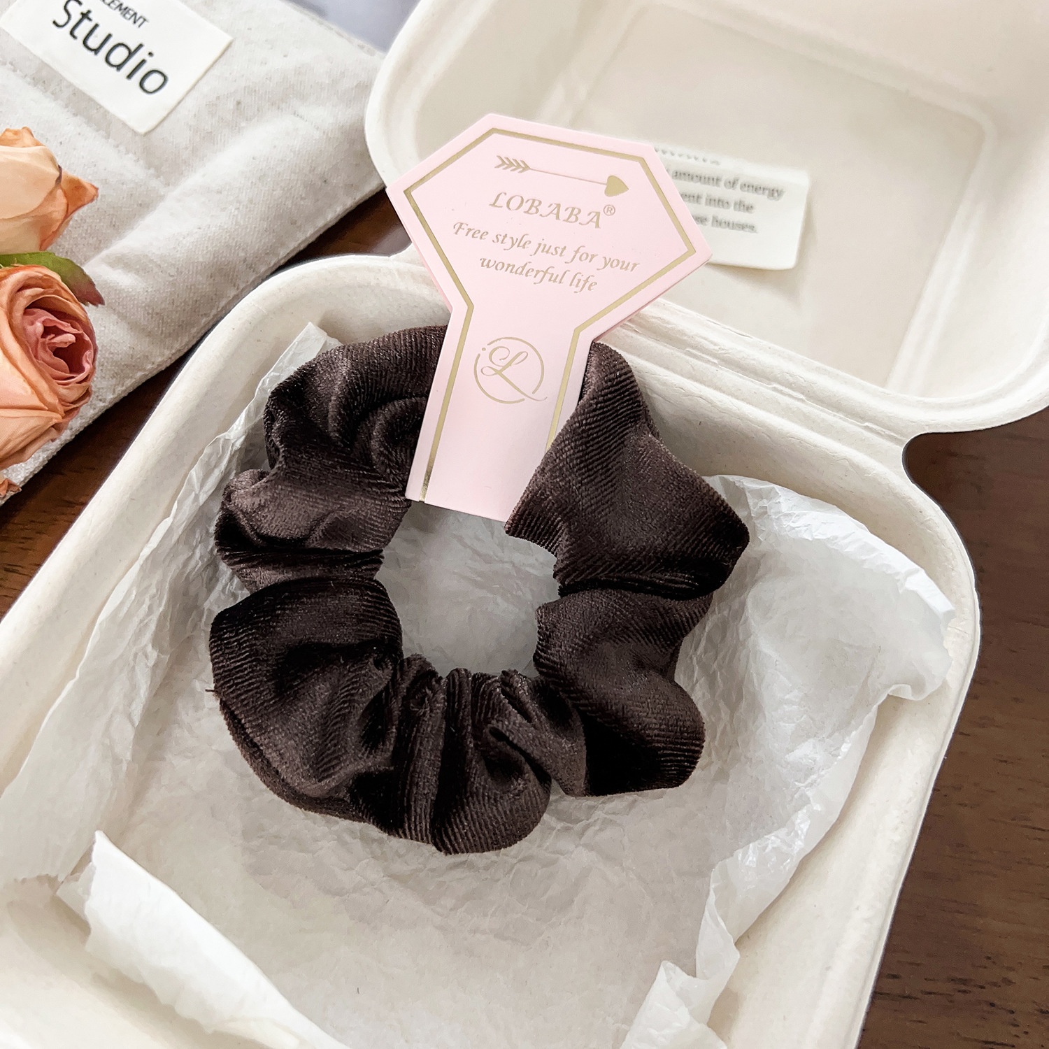 Women's Classic Daily Vacation Cloth Hair Scrunchie Solid Color