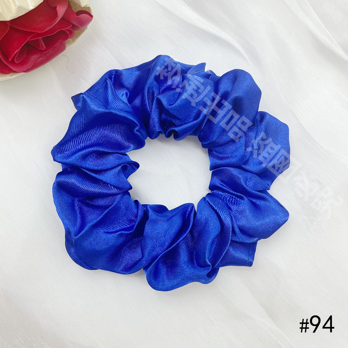 Women's Elegant Cloth Y2K Bohemian Scrunchie Hair Tie Solid Color