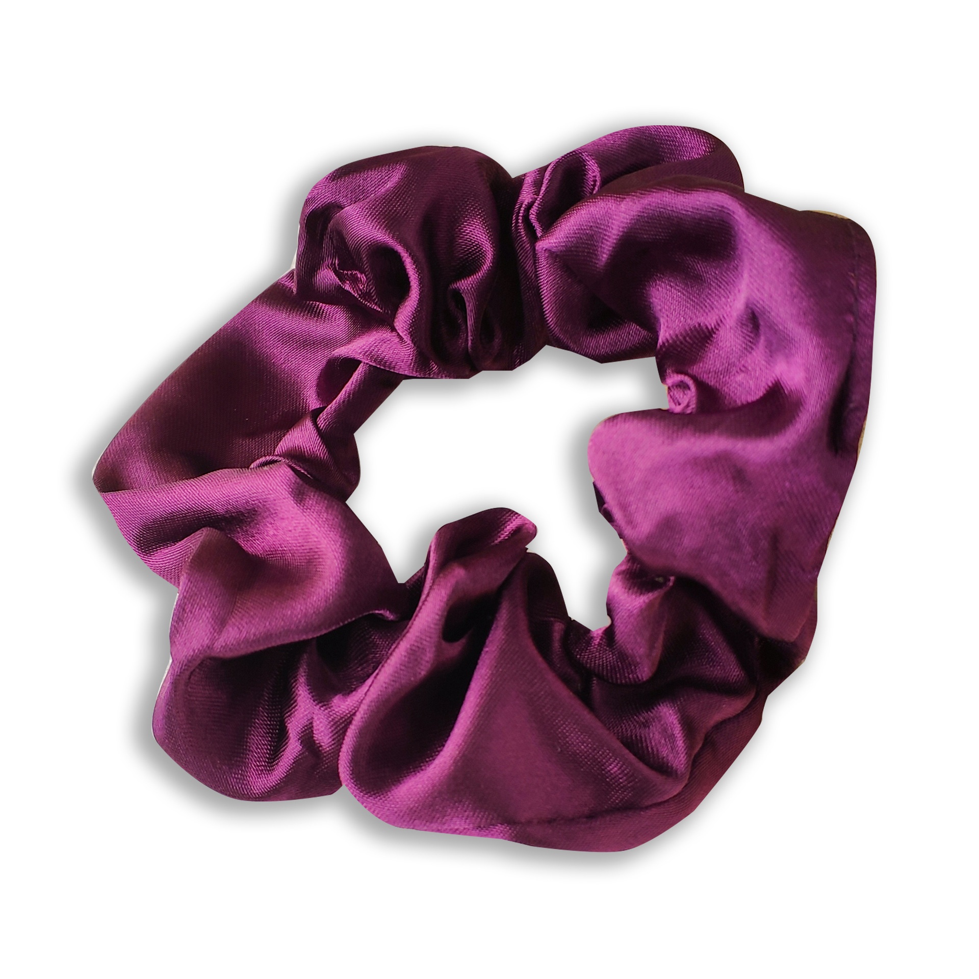 Women's Elegant Satin Hair Scrunchies Daily Headwear Solid Color