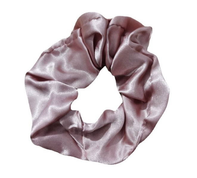 Women's Elegant Satin Hair Scrunchies Daily Headwear Solid Color