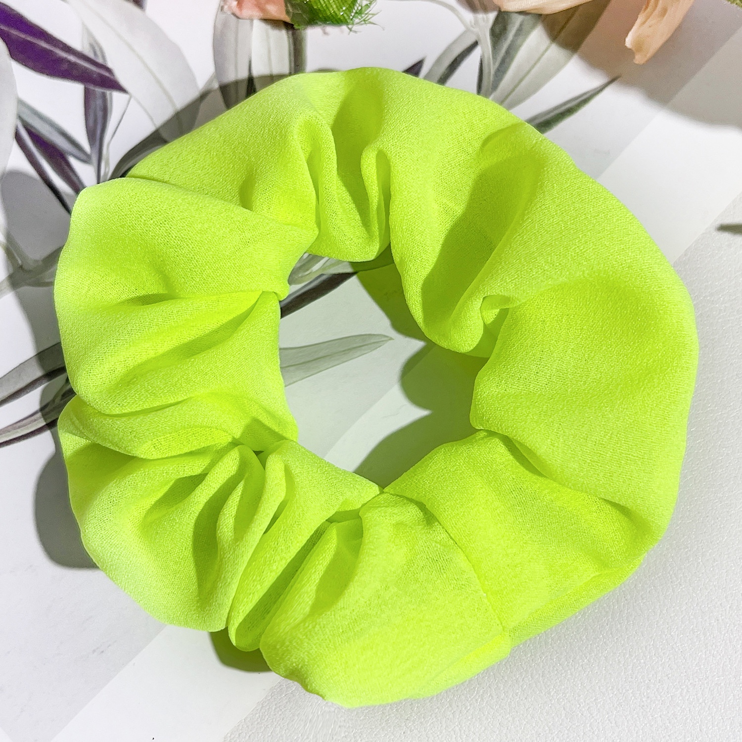 Women's Everyday Simple Fabric Hair Tie Scrunchie Solid Color