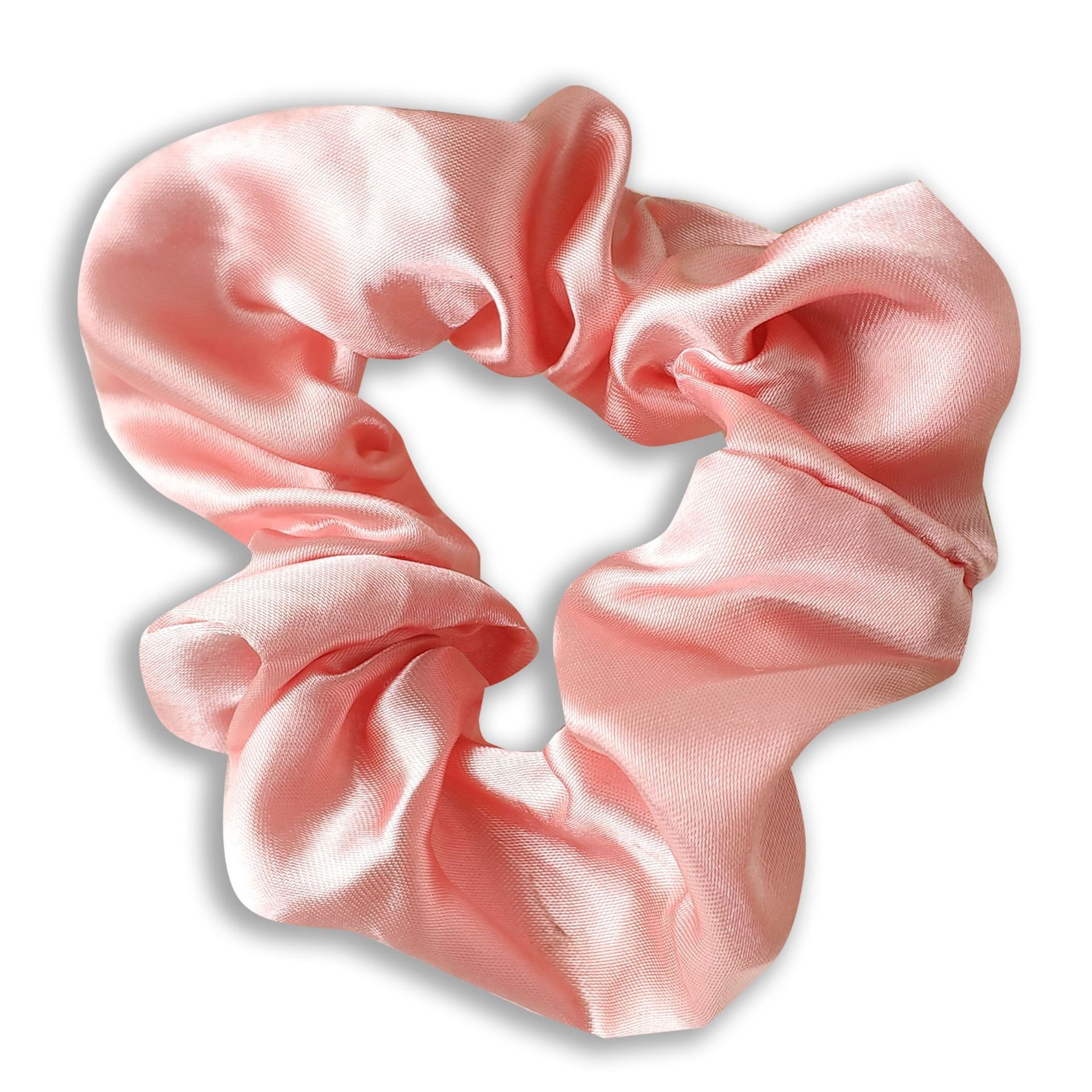 Women's Simple Fabric Hair Scrunchies Elastic Rubber Band Solid Color