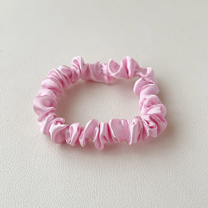 Women's Retro Satin Daily Holiday Hair Tie Scrunchie Solid Color