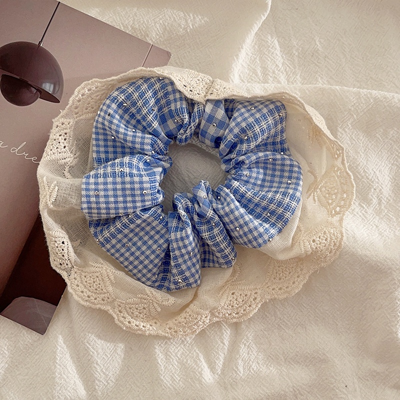 Women's Sweet Holiday Cloth Hair Tie Floral Butterfly Bowknot