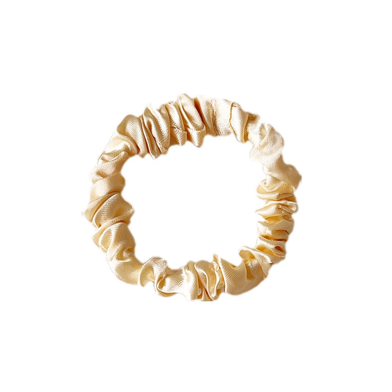 Women's Retro Satin Daily Holiday Hair Tie Scrunchie Solid Color