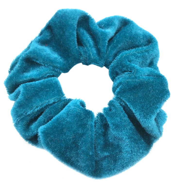 Women's Daily Wear Cloth Hair Tie Scrunchie Minimalist Solid Color