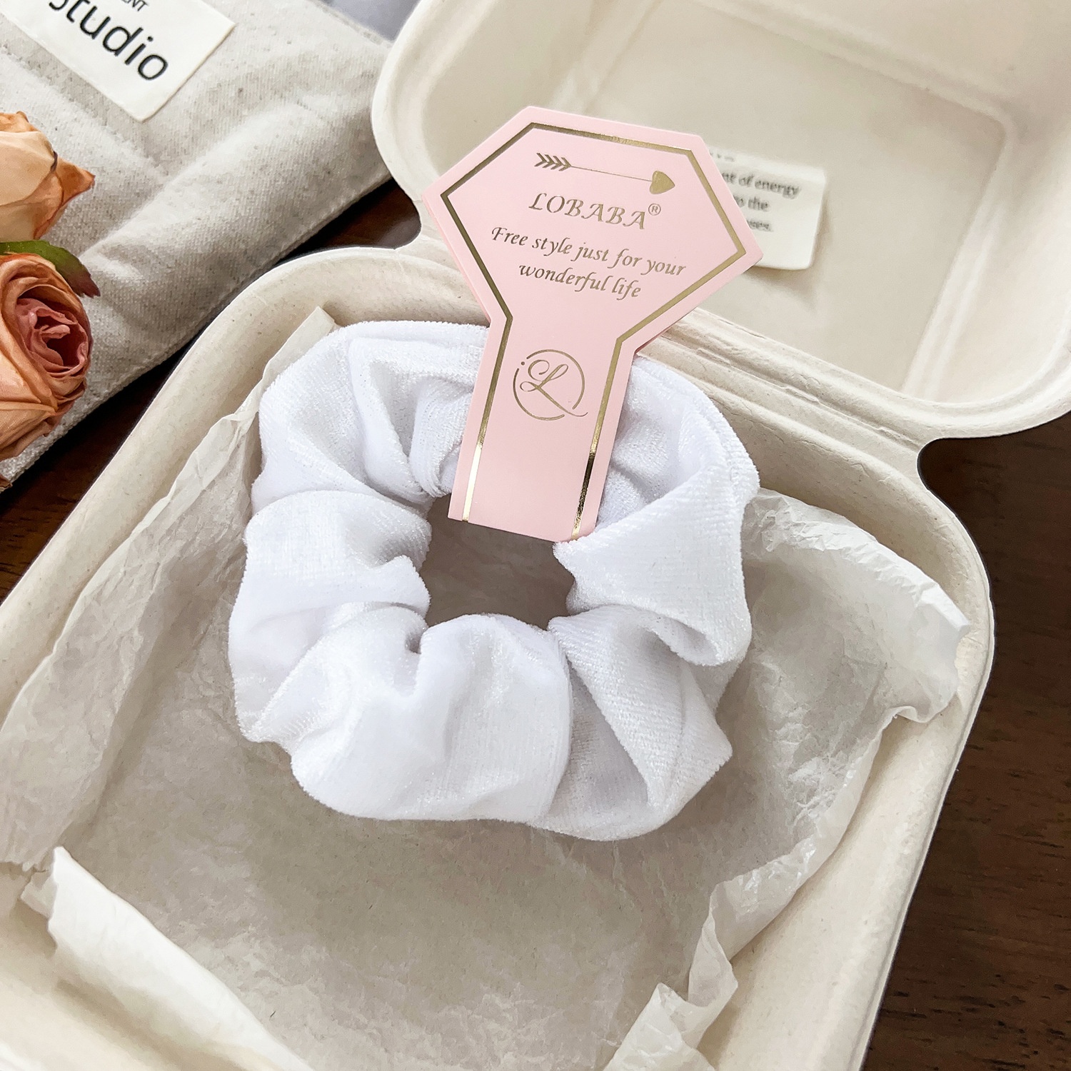 Women's Classic Daily Vacation Cloth Hair Scrunchie Solid Color